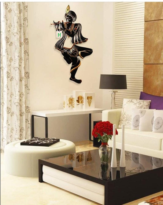 Awe-Inspiring Lord Krishna Wall Mount