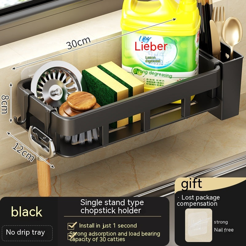 Kitchen Storage Punch-free Wall-mounted Shelves