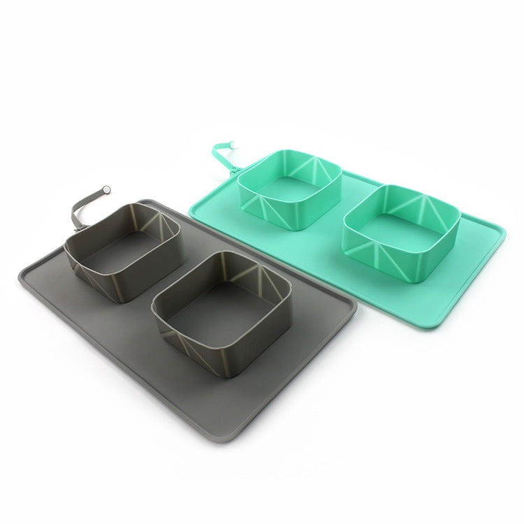 Pet Silicone Folding Pet Bowl