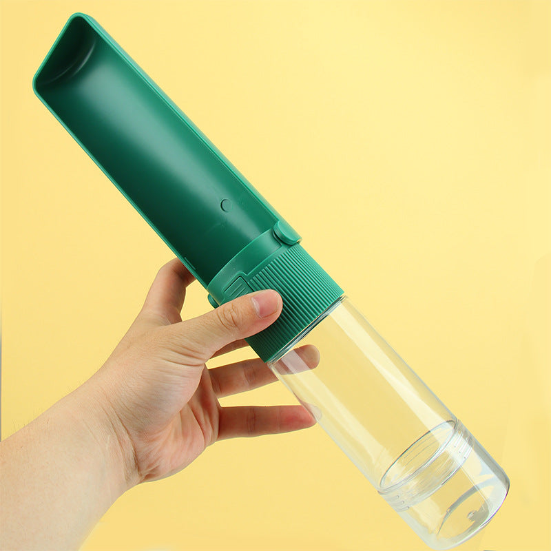 Portable Pet Water Bottle Dog Drinking Bowl Cup