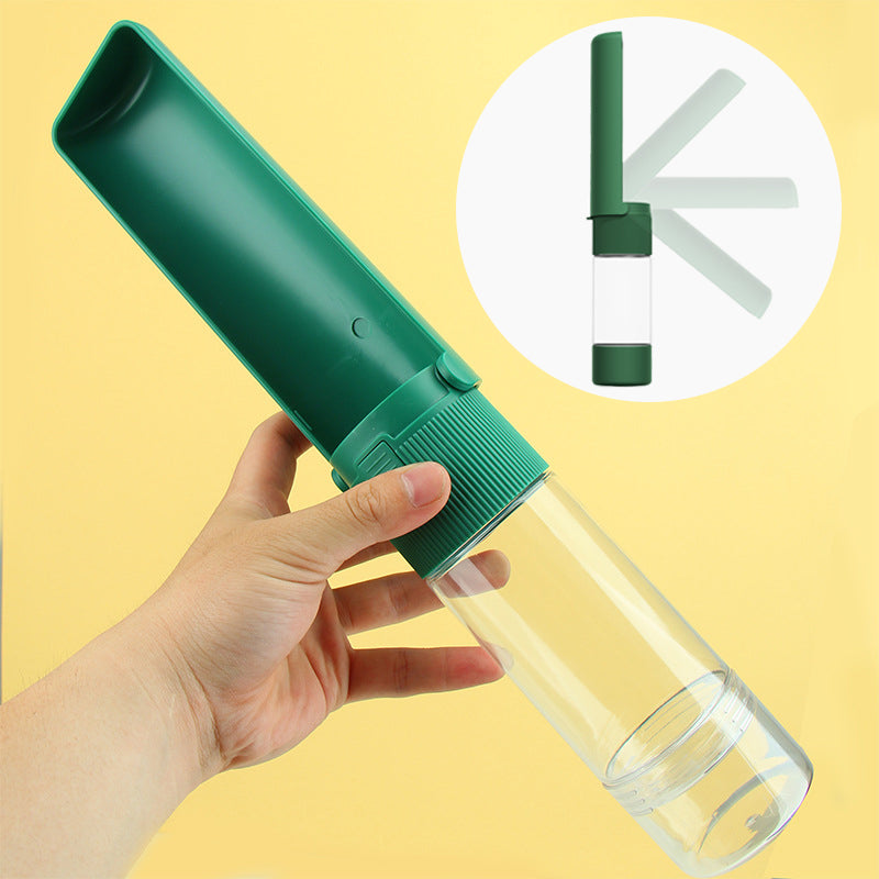 Portable Pet Water Bottle Dog Drinking Bowl Cup