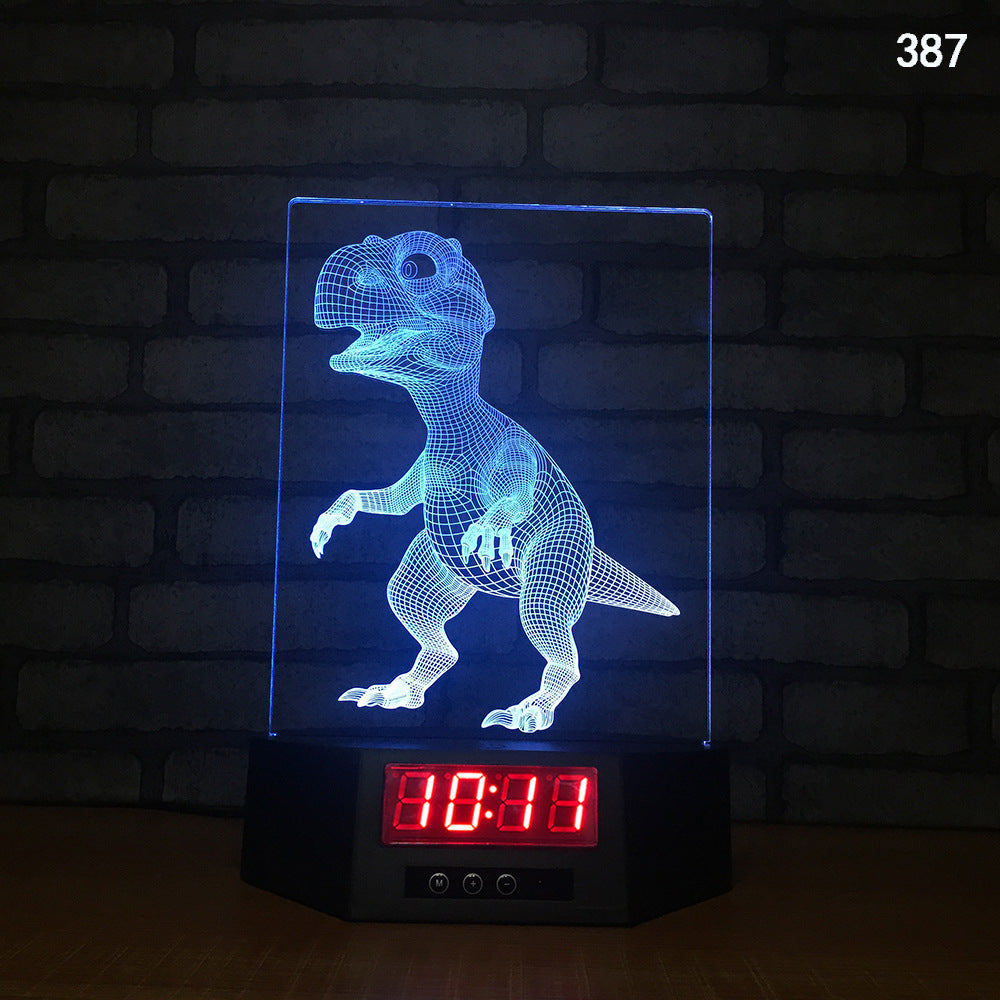 Explosion electronic products glowing dolphin 3d night light creative gift led wireless charging table lamp