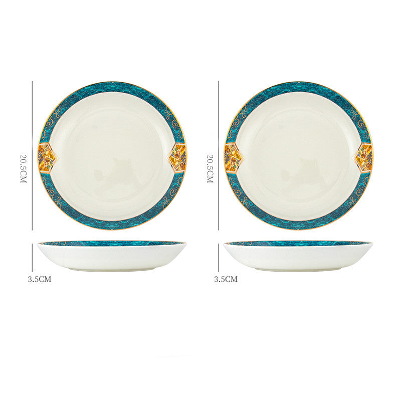 Dinner Plates Ceramic Steak Plate Web Porcelain