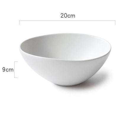 Ceramic Japanese Bowls Are Beautiful And Cute. Irregular Household 5-inch Bowls And Plates Single