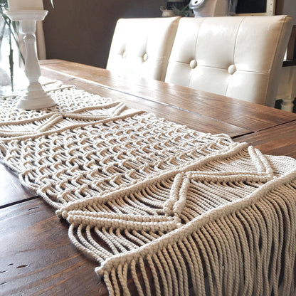 Nordic Decorative Hand Woven Table Carpet