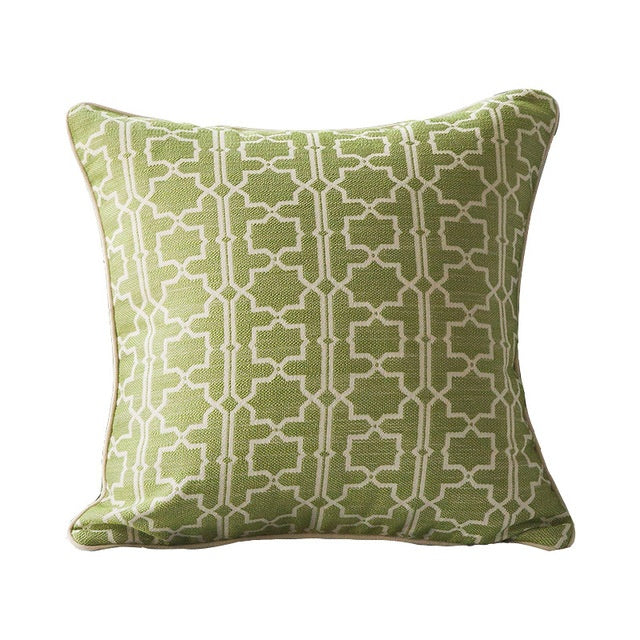 American living room throw pillow