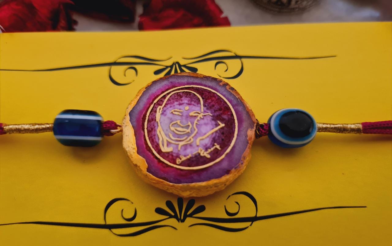 Agate Rakhi (Bracelet) for Raksha Bandhan
