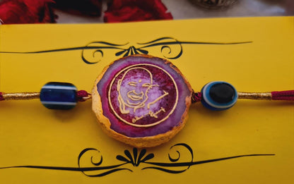 Agate Rakhi (Bracelet) for Raksha Bandhan