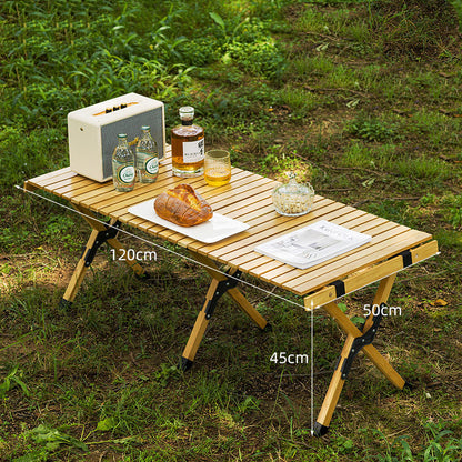 Portable Outdoor Folding Table And Chairs Set