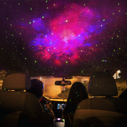 Creative Astronaut Galaxy Starry Sky Projector Nightlight USB Atmospher Bedroom Table Lamp