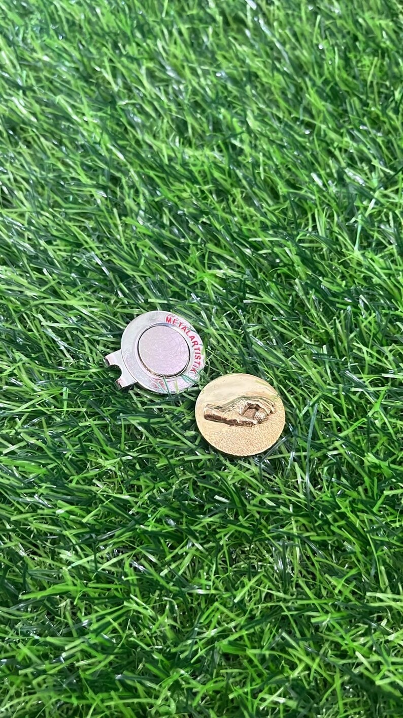 Hand crafted Golf Marker set of 6