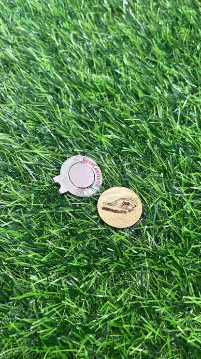 Hand crafted Golf Marker set of 6