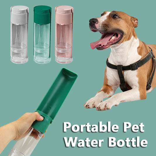 Portable Pet Water Bottle Dog Drinking Bowl Cup